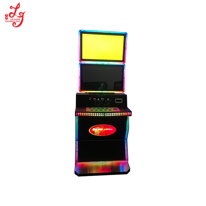 Dual Monitors 23.6 Inch Casino Touch Screen Gaming Cabinet Video Slot Gaming Machines For Sale