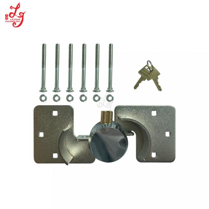 Thép không gỉ khóa khúc côn cầu khóa mới cho khe trò chơi khóa cửa hộp chứa để bán 0