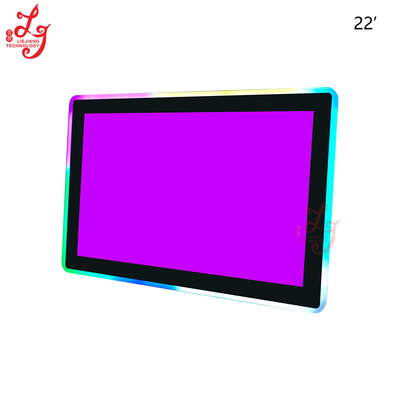 Guangzhou LieJiang 22 Inch Capacitive 3M RS232 Slot Machine Touchscreen LED Light Mounted Monitor Factory Price For Sale