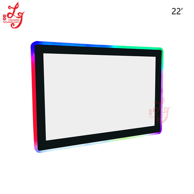 Guangzhou LieJiang 22 Inch Capacitive 3M RS232 Slot Machine Touchscreen LED Light Mounted Monitor Factory Price For Sale