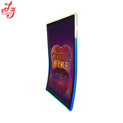 43 inch J Shaped Gaming BaIIy Games Touch Screen Games Touch Monitors For Video Slot Games Machines Sale
