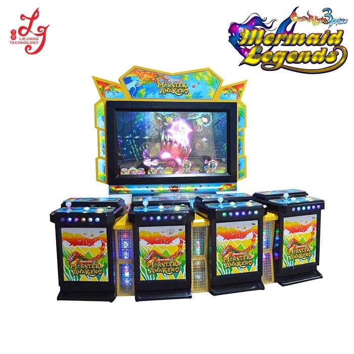 10 Players Fish Table Gambling Game Machine Mermaid Legend Game Software