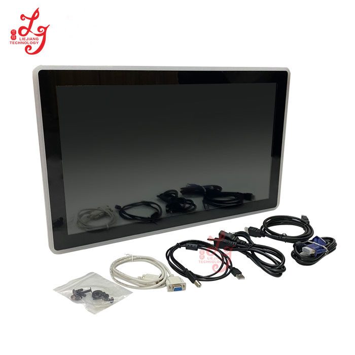 27 Inch Touch Screen 3M RS232 Capacitive Monitors For Slot Gaming Machines